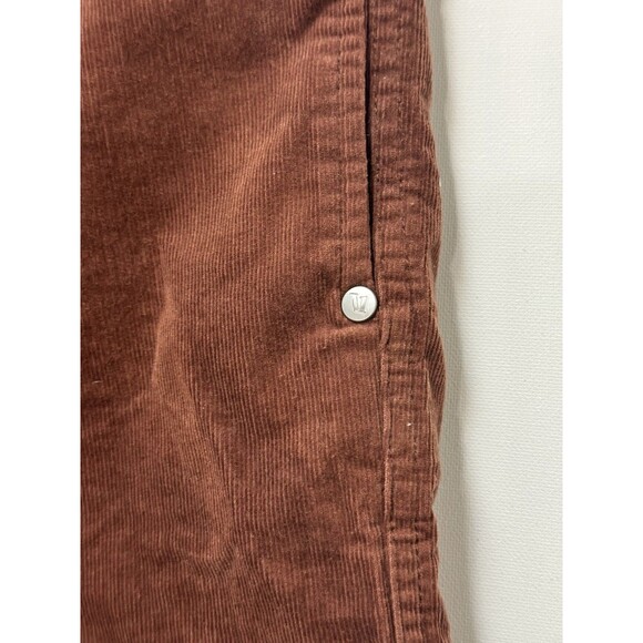 Vuori Optimist Corduroy Shorts Mens Size Small Elastic Waist Drawstring Brown - Picture 6 of 12
